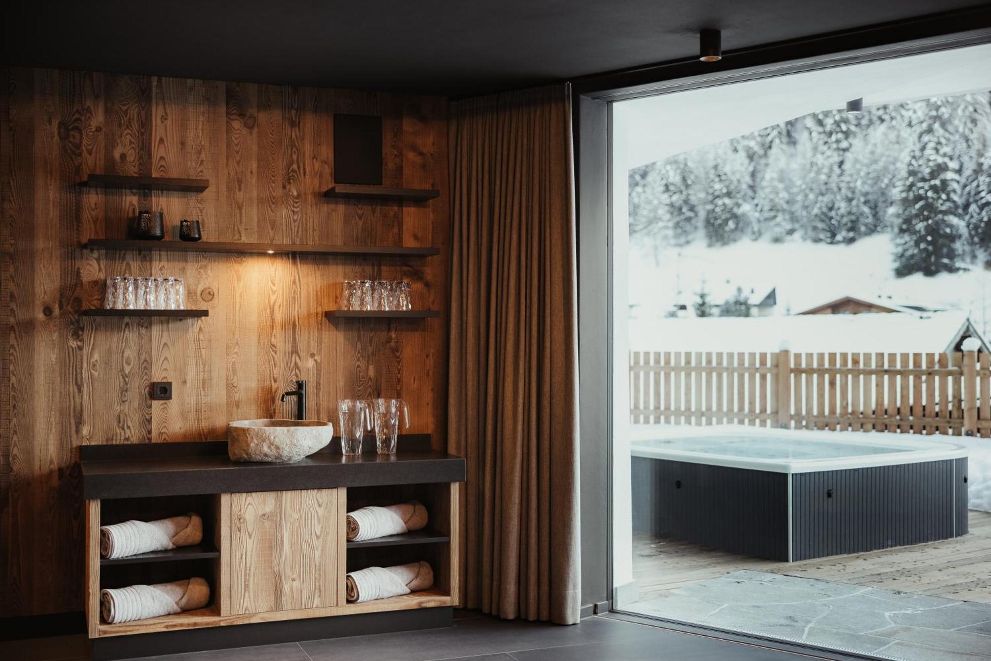 אורטיסיי Luxury Chalet Mile מראה חיצוני תמונה