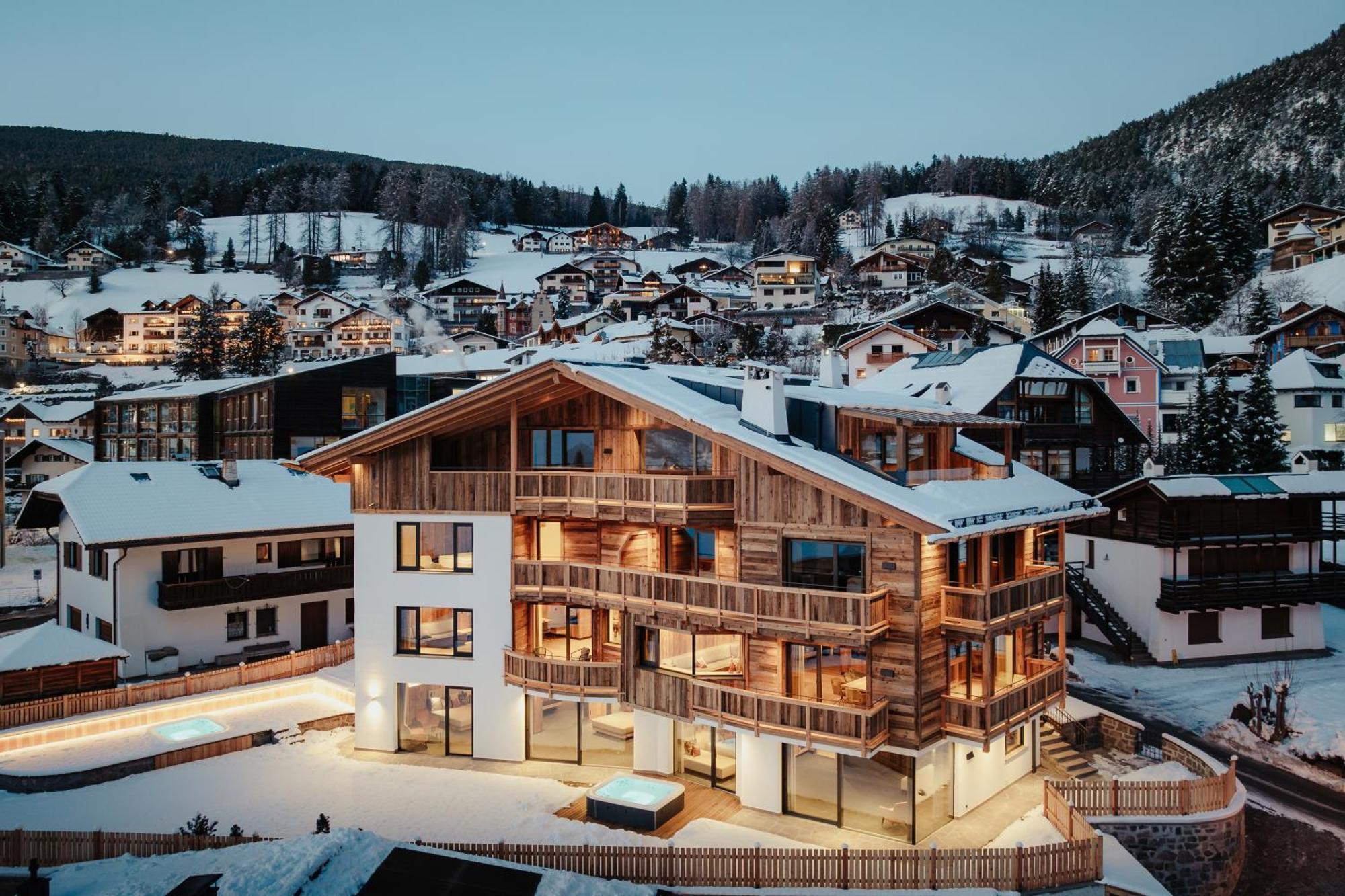 אורטיסיי Luxury Chalet Mile מראה חיצוני תמונה